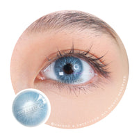 Sweety Love.S Dark Blue (1 lens/pack)-Colored Contacts-UNIQSO