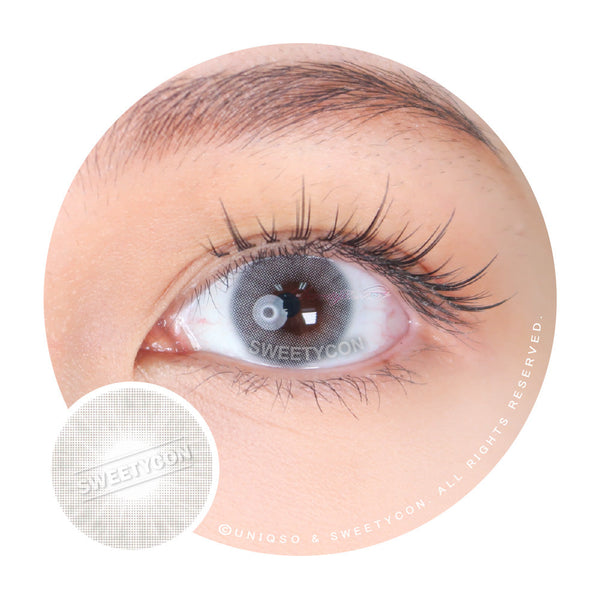 Sweety Hidrocor II Grey (1 lens/pack)-Colored Contacts-UNIQSO