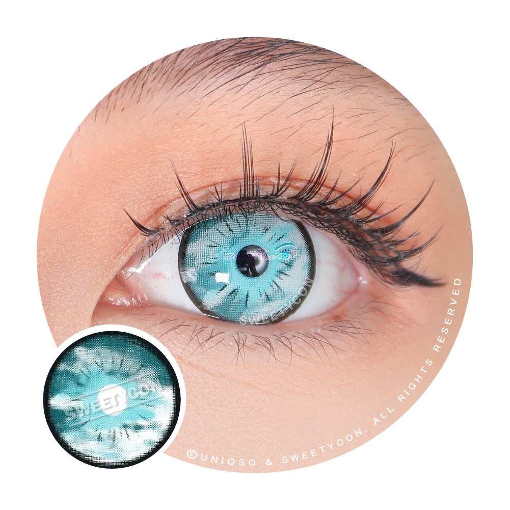 Sweety Sora Blue (1 lens/pack)-Colored Contacts-UNIQSO