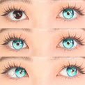 Sweety x Eyesinger Aqua Gemstone (2 lenses/pack)-Colored Contacts-UNIQSO EU