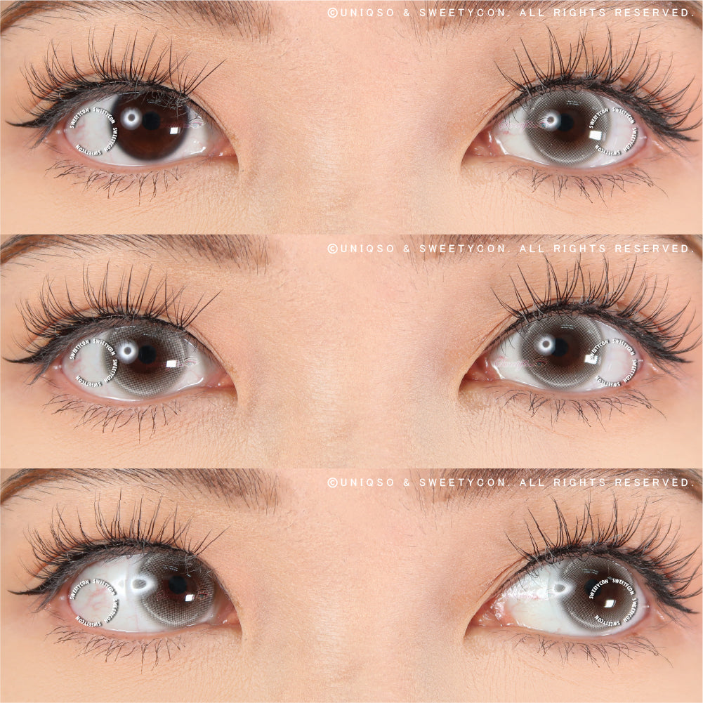 Sweety Monaco Grey (1 lens/pack)-Colored Contacts-UNIQSO EU
