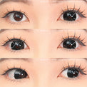 Sweety Mini Sclera Lens Black Titan (1 lens/pack)-Mini Sclera Contacts-UNIQSO
