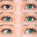 Sweety x Eyesinger Emerald Halo (2 lenses/pack)-Colored Contacts-UNIQSO EU