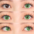 Sweety Halo Light Green (1 lens/pack)-Colored Contacts-UNIQSO EU