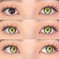 Sweety x Eyesinger Neon Eclipse Yellow (2 lenses/pack)-Colored Contacts-UNIQSO EU
