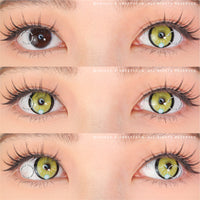 Sweety x Eyesinger Neon Eclipse Yellow (2 lenses/pack)-Colored Contacts-UNIQSO EU