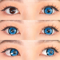 Sweety Mini Sclera Tokyo N Blue (1 lens/pack)-Mini Sclera Contacts-UNIQSO