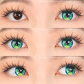 Sweety x Eyesinger Teal Nova (2 lenses/pack)-Colored Contacts-UNIQSO