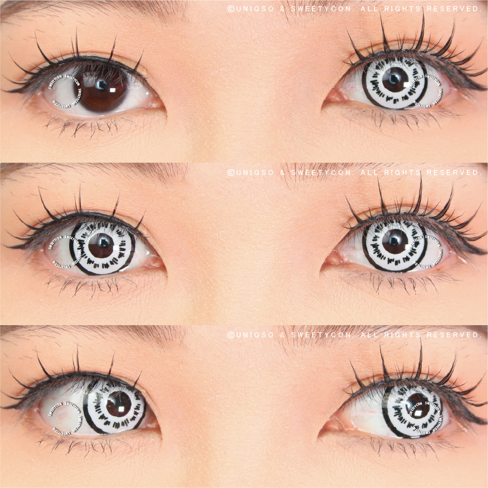 Sweety White Aura II (No Vision Block) (1 lens/pack)-Colored Contacts-UNIQSO EU