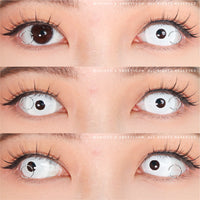 Sweety Mini Sclera White Out (1 lens/pack)-Mini Sclera Contacts-UNIQSO