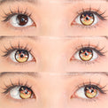 Sweety x Eyesinger Amber Star Crest (2 lenses/pack)-Colored Contacts-UNIQSO EU