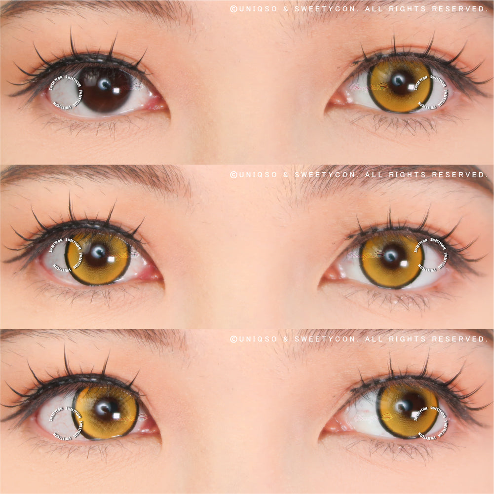 Sweety Fantasy Brown (1 lens/pack)-Colored Contacts-UNIQSO