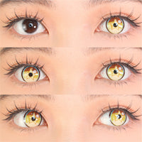 Sweety x Eyesinger Golden Starburst (2 lenses/pack)-Colored Contacts-UNIQSO EU