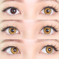 Sweety Queen Gold Yellow (1 lens/pack)-Colored Contacts-UNIQSO