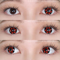 Sweety Sasuke Mangekyo Sharingan (1 lens/pack)-Colored Contacts-UNIQSO