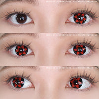 Sweety Sasuke Mangekyo Sharingan (1 lens/pack)-Colored Contacts-UNIQSO