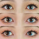 Sweety Shining Stars Blue (1 lens/pack)-Colored Contacts-UNIQSO