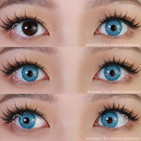 Kazzue Festival Blue (1 lens/pack)-Colored Contacts-UNIQSO