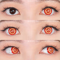 Sweety Crazy Red Target (Chainsaw Man - Power) (1 lens/pack)-Crazy Contacts-UNIQSO