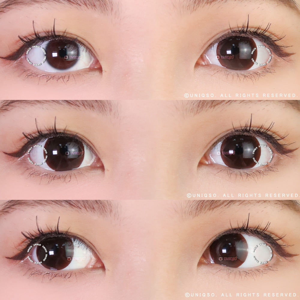 Western Eyes Choco (1 lens/pack)-Colored Contacts-UNIQSO