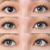 Sweety Anime Tear Light Yellow (1 lens/pack)-Colored Contacts-UNIQSO