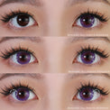 Kazzue Intense Pop Purple (1 lens/pack)-Colored Contacts-UNIQSO