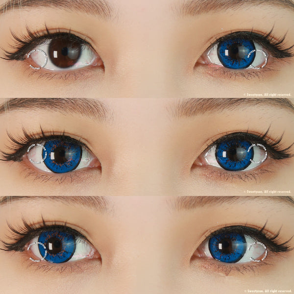 Sweety Sky Blue (1 lens/pack)-Colored Contacts-UNIQSO