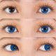 Sweety Crazy Blue Manson/ Blue Zombie (1 lens/pack)-Crazy Contacts-UNIQSO