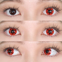 Sweety Rinne Sharingan (1 lens/pack)-Colored Contacts-UNIQSO