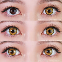 Kazzue Cosplay Vivid Yellow (1 lens/pack)-Colored Contacts-UNIQSO