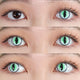 Sweety Crazy Sexy Cat Eye Green (1 lens/pack)-Crazy Contacts-UNIQSO