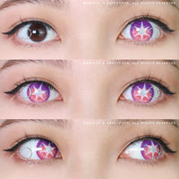 Sweety Pop Star Violet (1 lens/pack)-Colored Contacts-UNIQSO