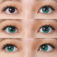 Sweety Anime Tear Turquoise (1 lens/pack)-Colored Contacts-UNIQSO