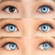 Sweety Koi Blue (1 lens/pack)-Colored Contacts-UNIQSO