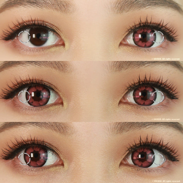 Kazzue Heavenly Jelly Pink (1 lens/pack)-Colored Contacts-UNIQSO