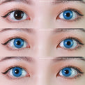 Sweety Milkshake Blue (1 lens/pack)-Colored Contacts-UNIQSO