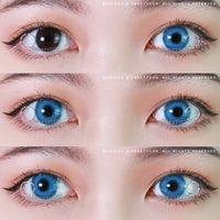 Sweety Milkshake Blue (1 lens/pack)-Colored Contacts-UNIQSO