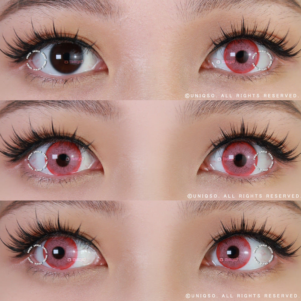 Kazzue Festival Pink (1 lens/pack)-Colored Contacts-UNIQSO