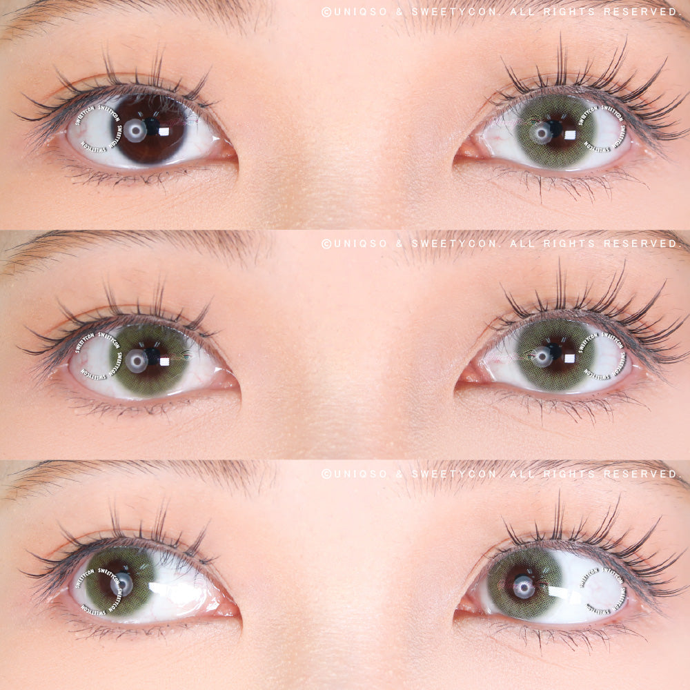 Sweety Hidrocor II Sky Grey (1 lens/pack)-Colored Contacts-UNIQSO