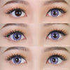 Western Eyes Puffy 3 Tones Violet (1 lens/pack)-Colored Contacts-UNIQSO
