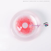 Sweety Crazy Chaos Eye Red (1 lens/pack)