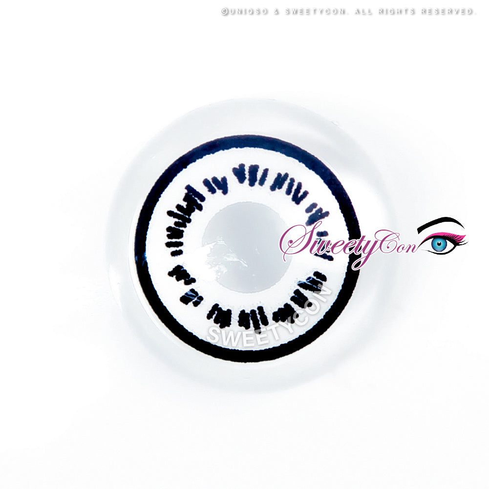 Sweety White Aura II (No Vision Block) (1 lens/pack)-Colored Contacts-UNIQSO EU