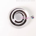Sweety Mini Sclera Black Spiral (1 lens/pack)-Mini Sclera Contacts-UNIQSO