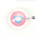 Sweety x Eyesinger Cupid Heart Pink (2 lenses/pack)-Colored Contacts-UNIQSO EU