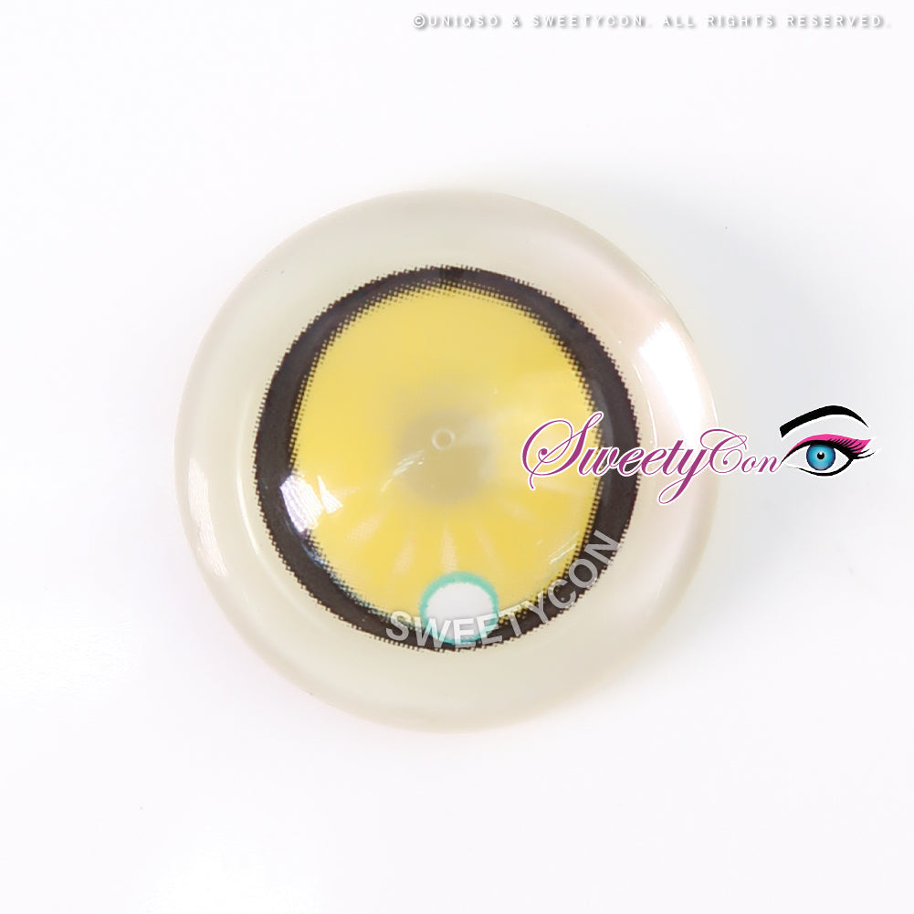 Sweety x Eyesinger Neon Eclipse Yellow (2 lenses/pack)-Colored Contacts-UNIQSO EU