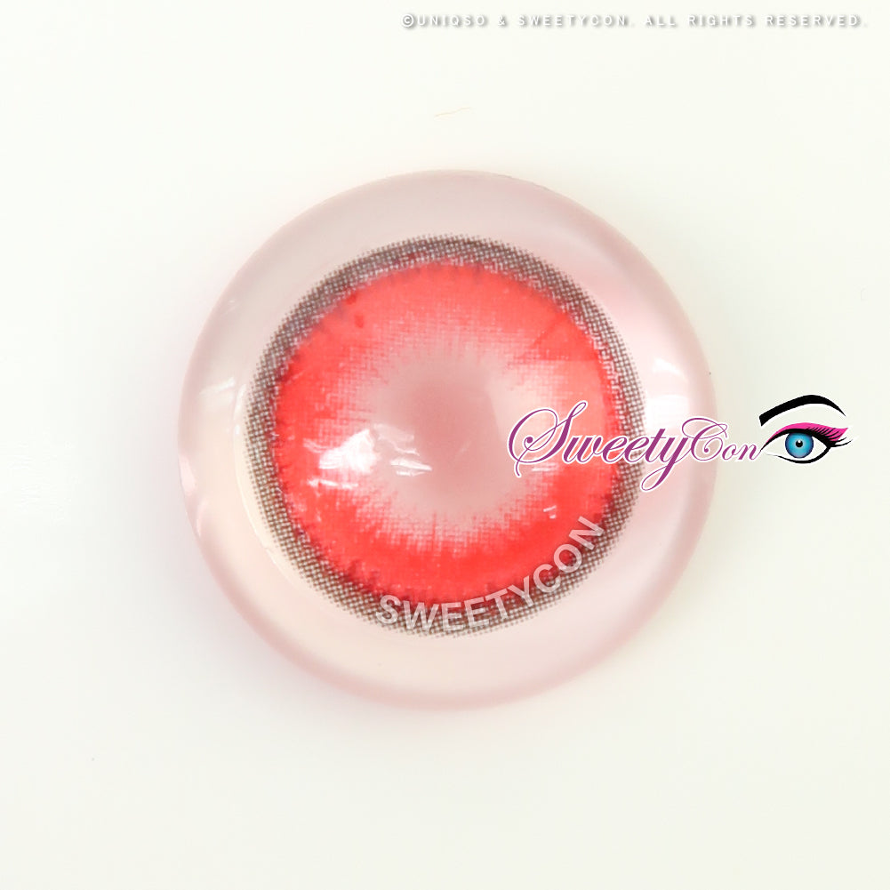 Sweety Halo Red (1 lens/pack)-Colored Contacts-UNIQSO EU