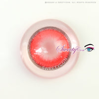Sweety Halo Red (1 lens/pack)-Colored Contacts-UNIQSO EU
