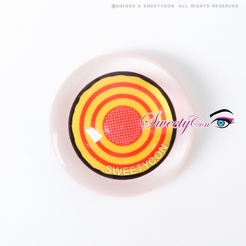 Sweety Crazy Yellow Rings V2 (Chainsaw Man - Makima) (1 lens/pack)