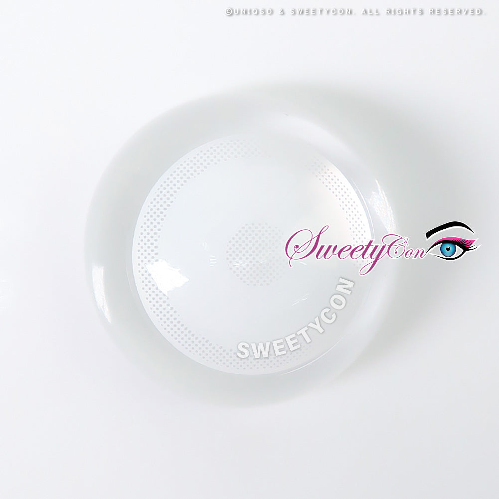 Sweety Crazy Opaque Cloudy White (1 lens/pack)