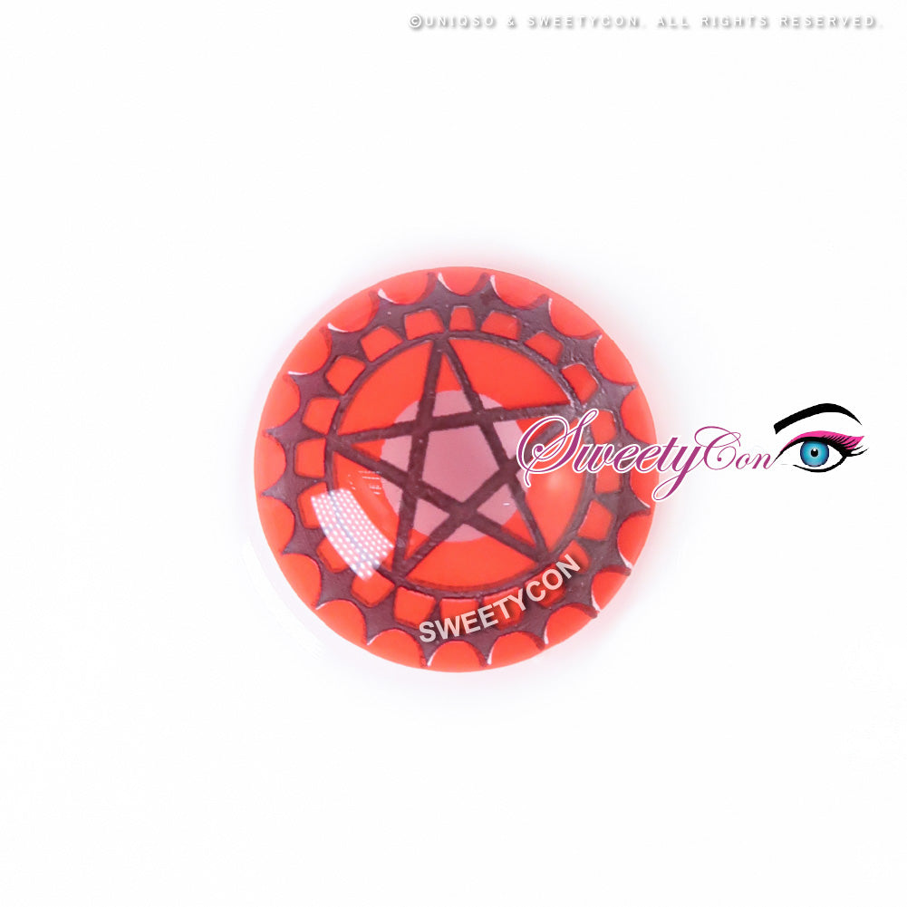 Sweety Red Ciel Phantomhive (1 lens/pack)-Colored Contacts-UNIQSO